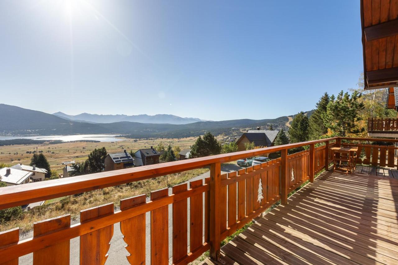 Chalet Les Tilleuls - Jolie Vue Montagne Et Lac Les Angles  Eksteriør billede